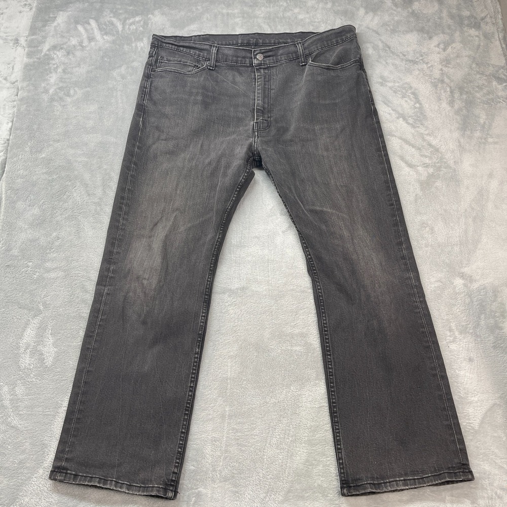 Levi's 559 Jeans Mens 42x32 Dark Gray Denim 5-Pockets Streetwear Straight Leg